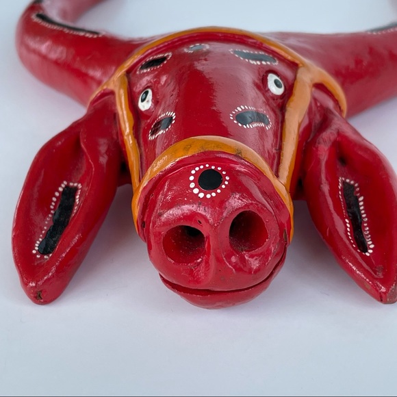 Ceramic Bull’s Head Wall Decor - Picture 6 of 17